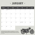 2024 Best of British Motorcycles Calendar alternate 2