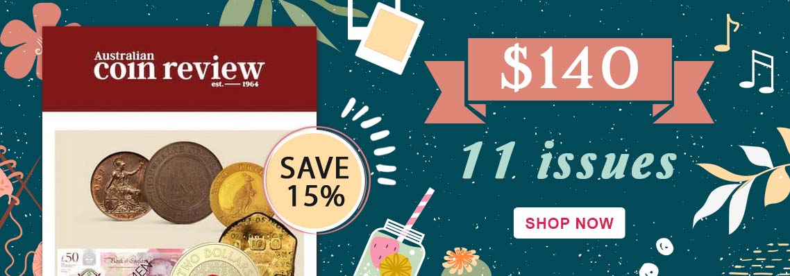 Save 15% on Australian Coin Review 