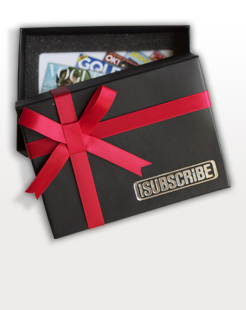 Magazine Gift Vouchers by Post