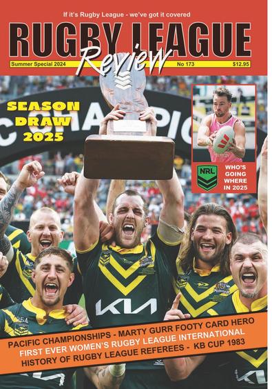 Rugby League Review magazine cover