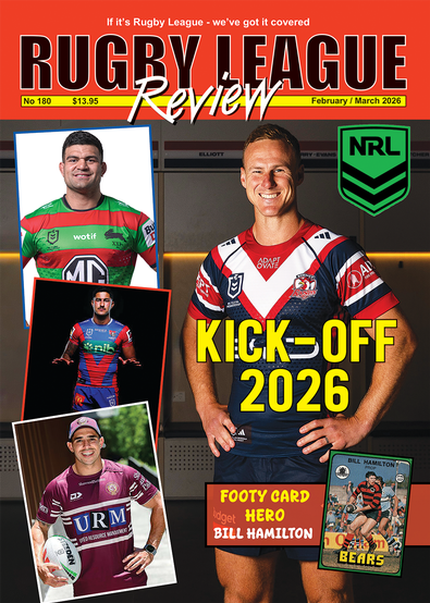 Rugby League Review magazine cover