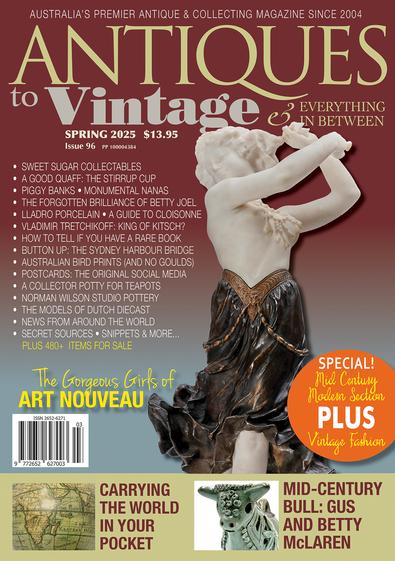 Antiques to Vintage magazine cover