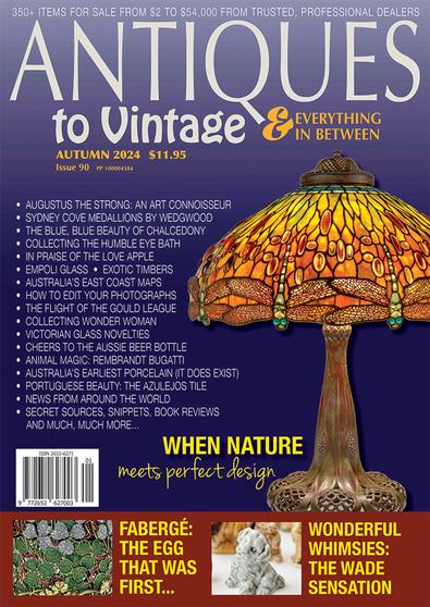 Antiques to Vintage magazine cover