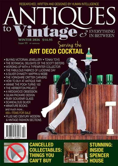 Antiques to Vintage magazine cover