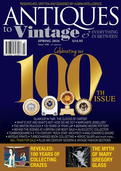 Antiques to Vintage magazine cover