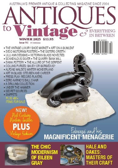 Antiques to Vintage magazine cover