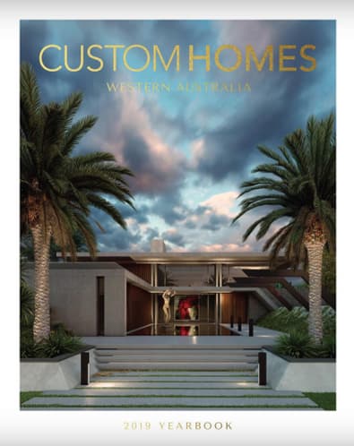 Custom Homes WA 2019 Yearbook cover