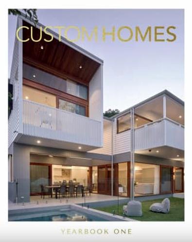 CUSTOM HOMES Yearbook Vol 1 magazine cover