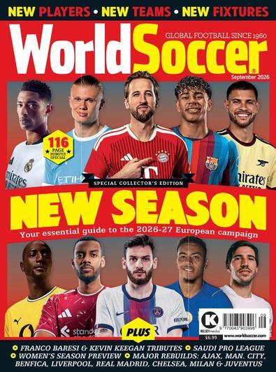 World Soccer (UK) magazine cover