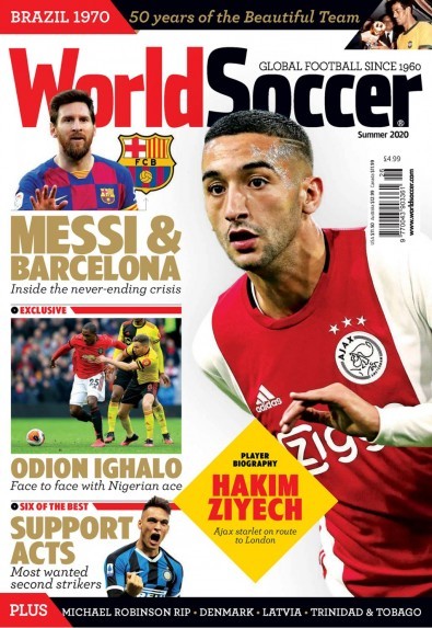 World Soccer (UK) magazine cover