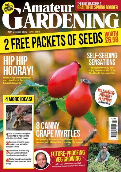 Amateur Gardening (UK) magazine cover