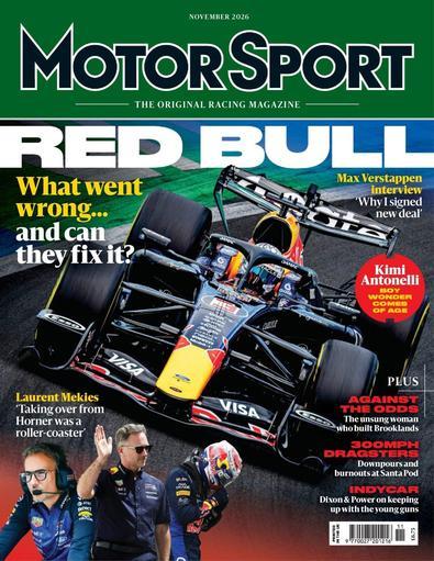 Motor Sport (UK) magazine cover