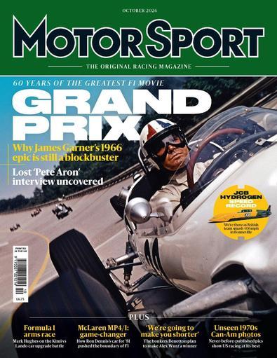 Motor Sport (UK) magazine cover