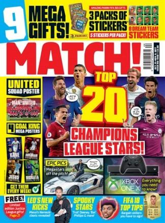 Match (UK) magazine cover