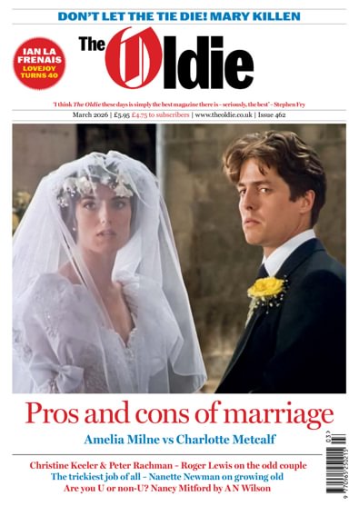 The Oldie (UK) magazine cover
