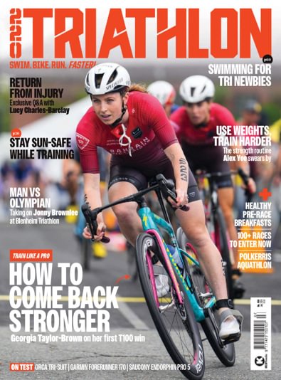 220 Triathlon (UK) magazine cover