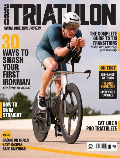 220 Triathlon (UK) magazine cover