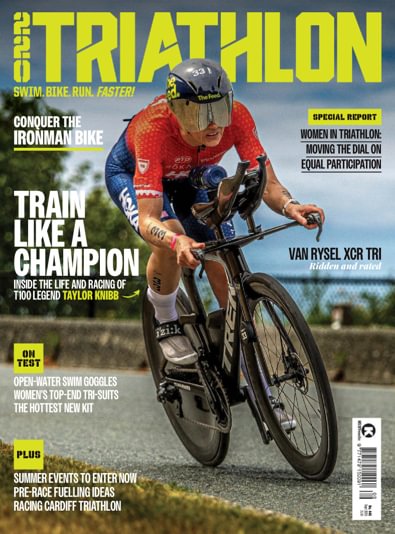 220 Triathlon (UK) magazine cover