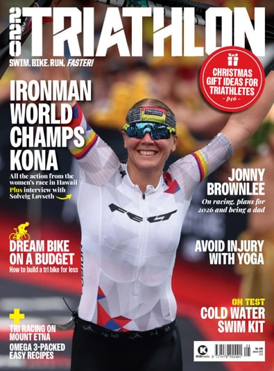 220 Triathlon (UK) magazine cover
