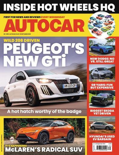Autocar (UK) magazine cover
