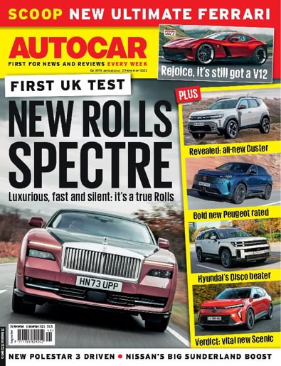 Autocar (UK) magazine cover