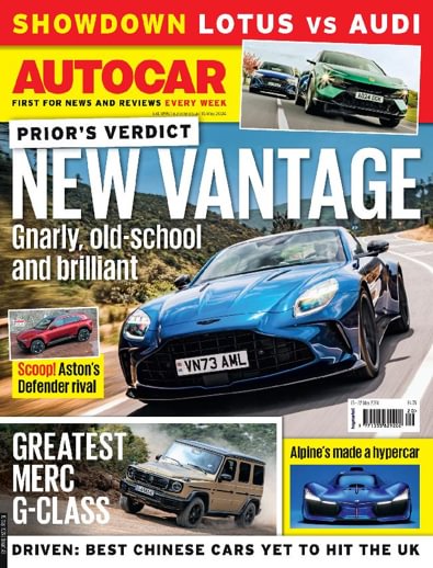 Autocar (UK) magazine cover