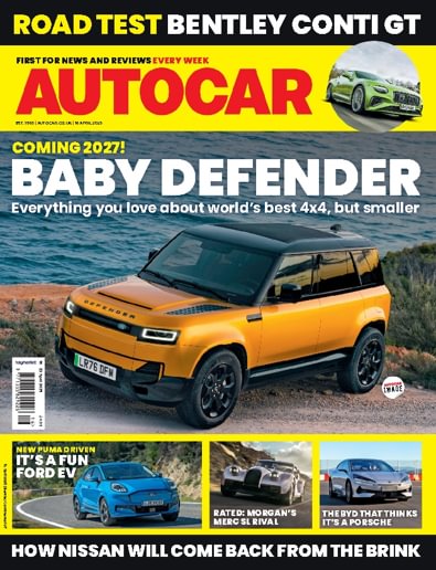 Autocar (UK) magazine cover