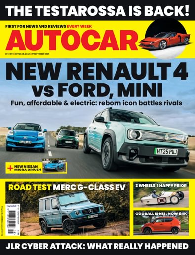 Autocar (UK) magazine cover
