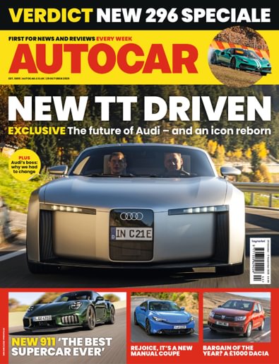 Autocar (UK) magazine cover