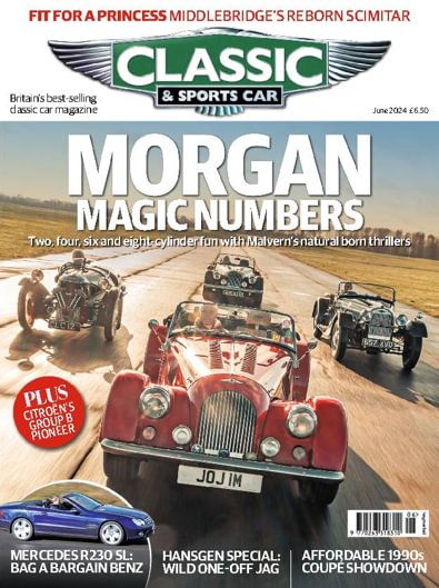 Classic & Sports Car (UK) magazine cover