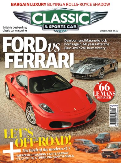 Classic & Sports Car (UK) magazine cover