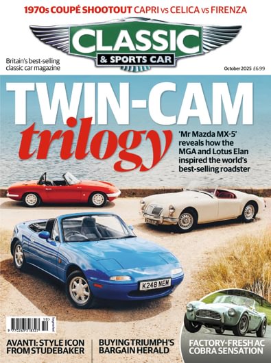 Classic & Sports Car (UK) magazine cover