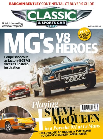 Classic & Sports Car (UK) magazine cover