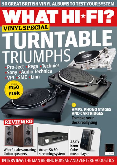 What Hi-Fi Sound and Vision? magazine cover