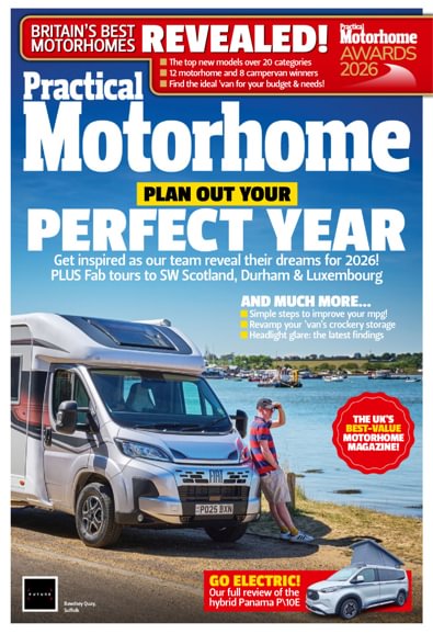 Practical Motorhome magazine cover