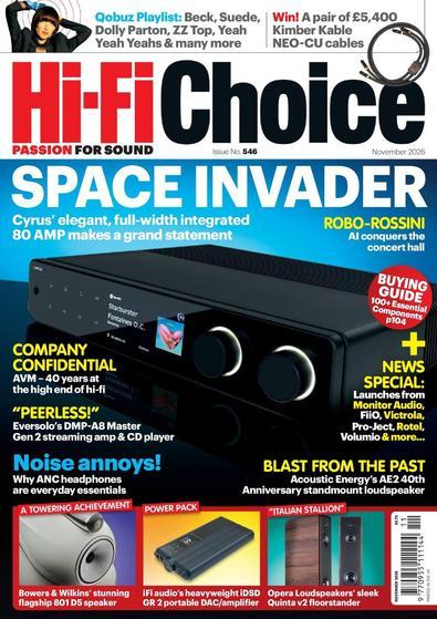 Hi-Fi Choice (UK) magazine cover