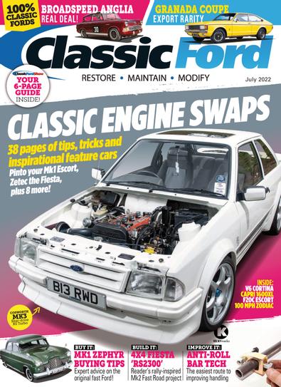 Classic Ford (UK) magazine cover