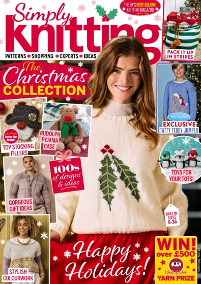 Simply Knitting (UK) magazine cover