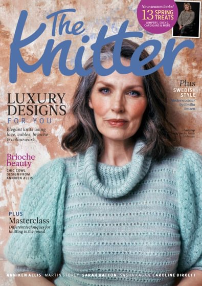 The Knitter (UK) magazine cover