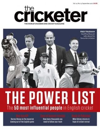 The Cricketer (UK) magazine cover