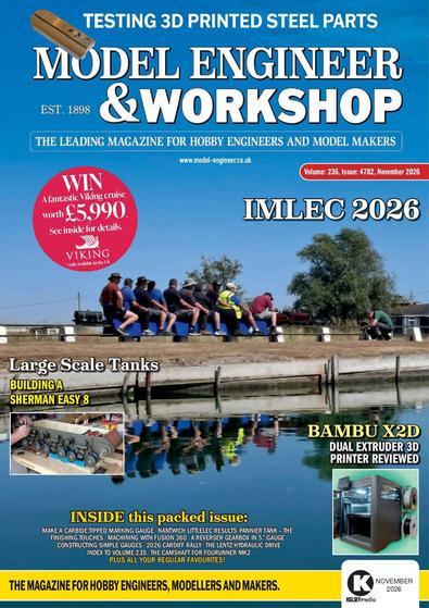 Model Engineers Workshop (UK) magazine cover