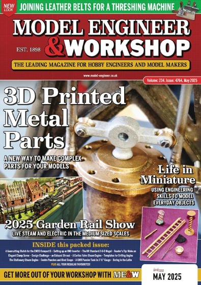 Model Engineers Workshop (UK) magazine cover