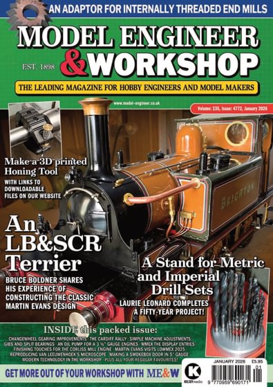 Model Engineers Workshop (UK) magazine cover