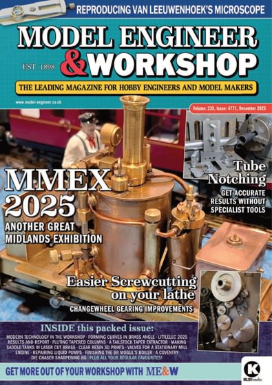 Model Engineers Workshop (UK) magazine cover