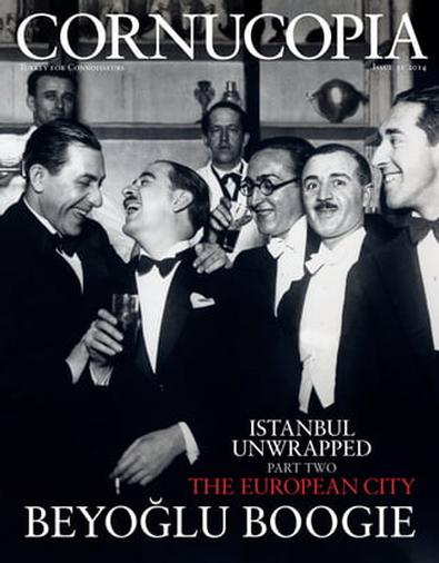 CORNUCOPIA: Turkey for Connoisseurs: (UK) magazine cover