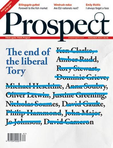 Prospect (UK) magazine cover