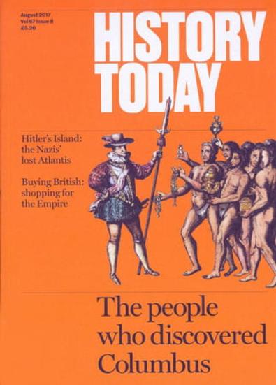 History Today (UK) magazine cover