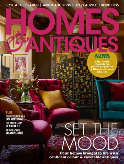 Homes & Antiques (UK) magazine cover