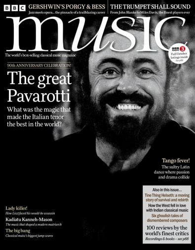 BBC Music (UK) magazine cover