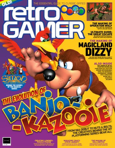 Retro Gamer (UK) magazine cover